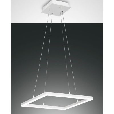 3394-40 BARD SOSPENSIONE MODERNA DI FORMA QUADRATA LED 39W BIANCO ORO ANTRACITE DELLA FABAS LUCE Fabas Luce - Cristalensi Shop O