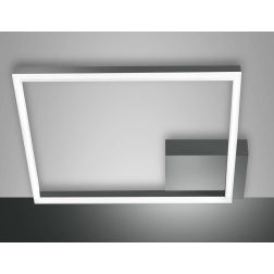 3394-62 BARD PLAFONIERA MODERNA DI FORMA QUADRATA CM 42X42 BIANCA LED 39W LUCE 4000K DI FABAS LUCE Fabas Luce - Cristalensi Shop 2