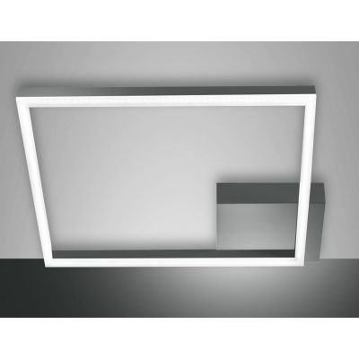 3394-62 BARD PLAFONIERA MODERNA DI FORMA QUADRATA CM 42X42 BIANCA LED 39W LUCE 4000K DI FABAS LUCE Fabas Luce - Cristalensi Shop