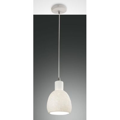 3534-40 MARINA LAMPADARIO A SOSPENSIONE IN CERAMICA BIANCO DAL DESIGN MODERNO DI FABAS LUCE Fabas Luce - Cristalensi Shop Online