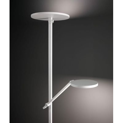 3551-10 REGINA LAMPADA DA TERRA A DOPPIA EMISSIONE DI LUCE NERA O BIANCA DIMMERABILE DI FABAS LUCE Fabas Luce - Cristalensi Shop