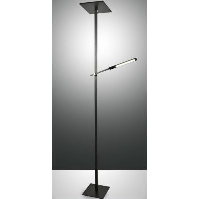 3550-10 IDEAL PIANTANA A DOPPIA EMISSIONE DI LUCE NERA O BIANCA DIMMERABILE E ORIENTABILE DI FABAS Fabas Luce - Cristalensi Shop