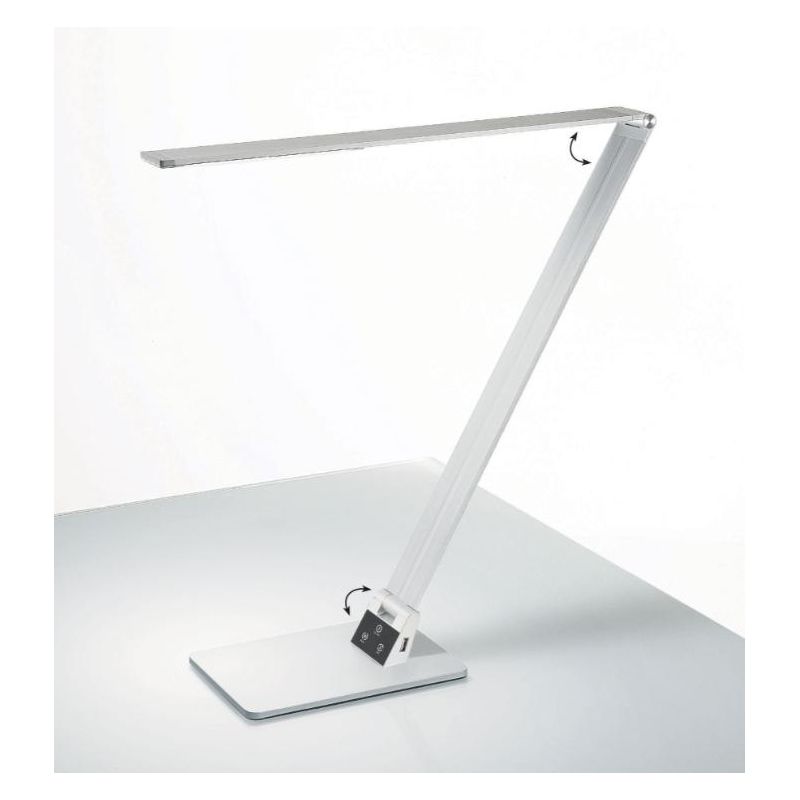 3265-30 WASP LAMPADA DA SCRIVANIA ORIENTABILE NERA OPPURE ALLUMINIO DI FABAS LUCE Fabas Luce - Cristalensi Shop Online