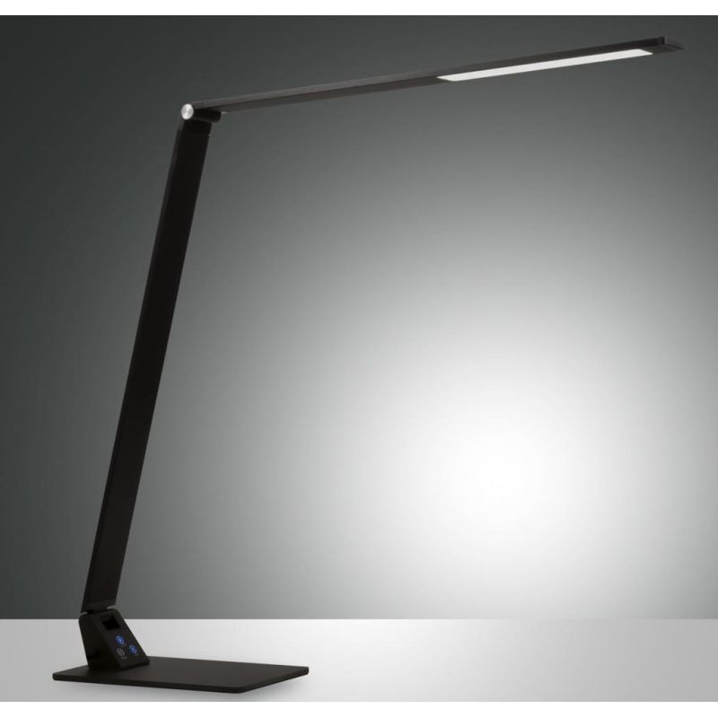 3265-30 WASP LAMPADA DA SCRIVANIA ORIENTABILE NERA OPPURE ALLUMINIO DI FABAS LUCE Fabas Luce - Cristalensi Shop Online