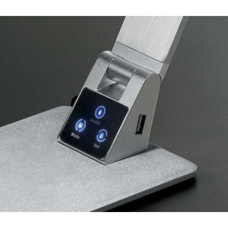 3265-30 WASP LAMPADA DA SCRIVANIA ORIENTABILE NERA OPPURE ALLUMINIO DI FABAS LUCE Fabas Luce - Cristalensi Shop Online