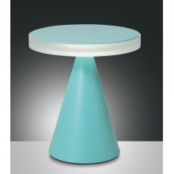 3386-35 NEUTRA LAMPADA DA TAVOLO PIRAMIDALE IN METALLO A LED 5 COLORI DI FABAS LUCE Fabas Luce - Cristalensi Shop Online 2