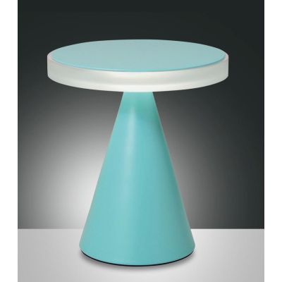 3386-35 NEUTRA LAMPADA DA TAVOLO PIRAMIDALE IN METALLO A LED 5 COLORI DI FABAS LUCE Fabas Luce - Cristalensi Shop Online