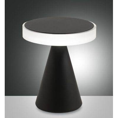 3386-35 NEUTRA LAMPADA DA TAVOLO PIRAMIDALE IN METALLO A LED 5 COLORI DI FABAS LUCE Fabas Luce - Cristalensi Shop Online
