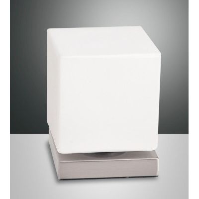 3407-30 BRENTA LAMPADA DA TAVOLO MODERNA LED 6W TOUCH DIMMER ORO O NICKEL DI FABAS LUCE Fabas Luce - Cristalensi Shop Online