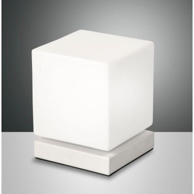 3407-30 BRENTA LAMPADA DA TAVOLO MODERNA LED 6W TOUCH DIMMER ORO O NICKEL DI FABAS LUCE Fabas Luce - Cristalensi Shop Online