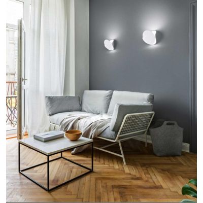 3540-21 SHIELD APPLIQUE MODERNA IN METALLO ORIENTABILE E DIMMERABILE LED 14W DUE COLORI DI FABAS LUC Fabas Luce - Cristalensi Sh