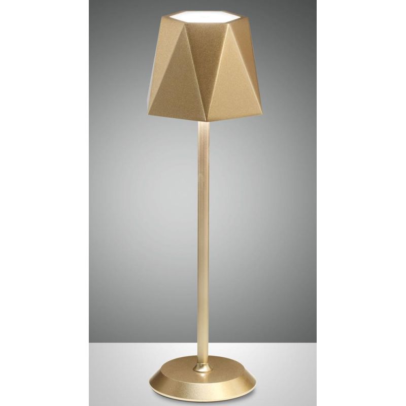 KATY LAMPADA DA TAVOLO IP54 CON BATTERIA RICARICABILE TOUCH DIMMER LED 3W LUCE 3000K 4 COLORI CRISTALENSI - Cristalensi Shop Onl