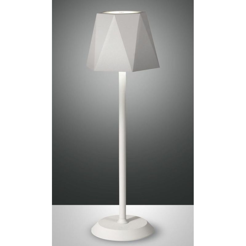 KATY LAMPADA DA TAVOLO IP54 CON BATTERIA RICARICABILE TOUCH DIMMER LED 3W LUCE 3000K 4 COLORI CRISTALENSI - Cristalensi Shop Onl