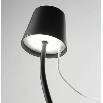 JUDY LAMPADA DA TAVOLO IP54 CON BATTERIA RICARICABILE TOUCH DIMMER LED 3W LUCE 3000K 4 COLORI CRISTALENSI - Cristalensi Shop Onl
