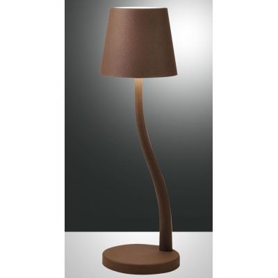 JUDY LAMPADA DA TAVOLO IP54 CON BATTERIA RICARICABILE TOUCH DIMMER LED 3W LUCE 3000K 4 COLORI CRISTALENSI - Cristalensi Shop Onl