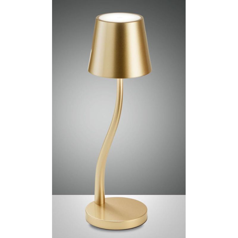 JUDY LAMPADA DA TAVOLO IP54 CON BATTERIA RICARICABILE TOUCH DIMMER LED 3W LUCE 3000K 4 COLORI CRISTALENSI - Cristalensi Shop Onl