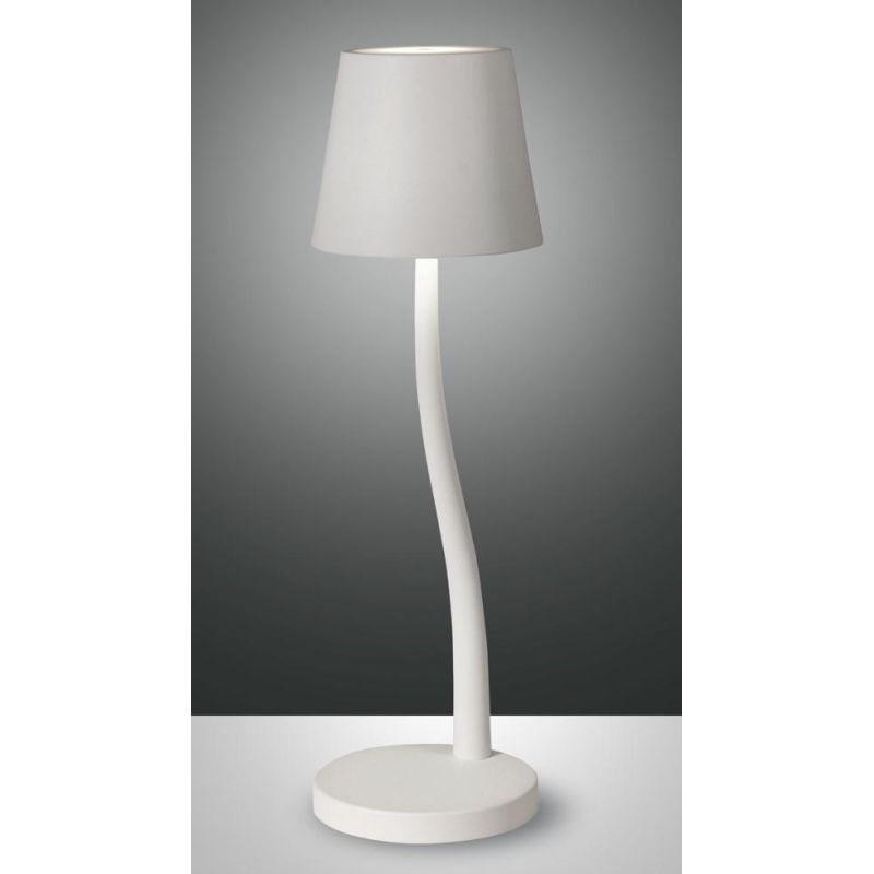 JUDY LAMPADA DA TAVOLO IP54 CON BATTERIA RICARICABILE TOUCH DIMMER LED 3W LUCE 3000K 4 COLORI CRISTALENSI - Cristalensi Shop Onl