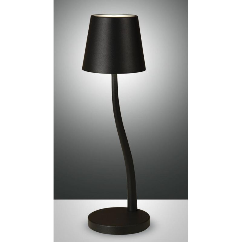 JUDY LAMPADA DA TAVOLO IP54 CON BATTERIA RICARICABILE TOUCH DIMMER LED 3W LUCE 3000K 4 COLORI CRISTALENSI - Cristalensi Shop Onl