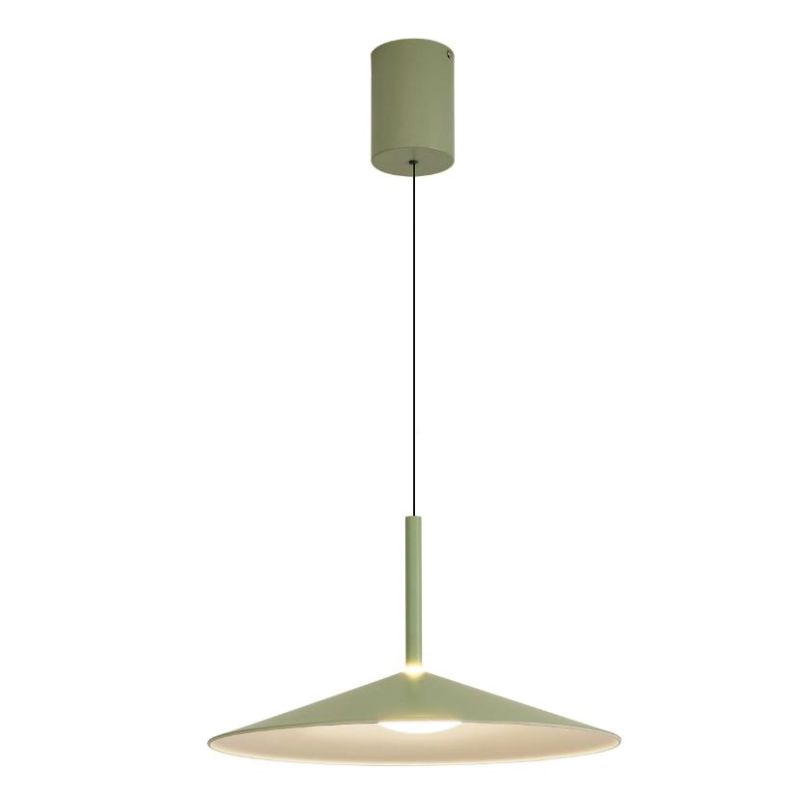 CALICE SOSPENSIONE SINGOLA D47 CM ESTENSIBILE IN ALLUMINIO 5 FINITURE COLORE LED 16W LUCE 3000K Mantra - Cristalensi Shop Online