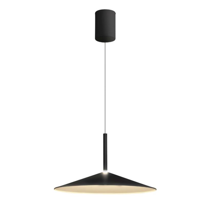 CALICE SOSPENSIONE SINGOLA D47 CM ESTENSIBILE IN ALLUMINIO 5 FINITURE COLORE LED 16W LUCE 3000K Mantra - Cristalensi Shop Online