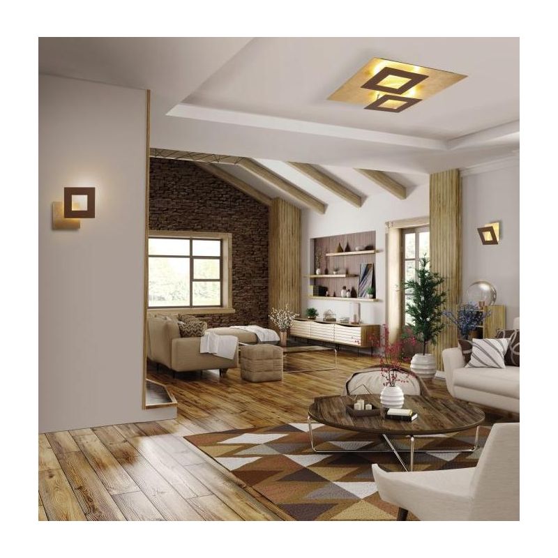 DALIA APPLIQUE MODERNA LED INTEGRATO IN ALLUMINIO 4 MISURE E 4 FINITURE COLORE CON INSERTO ORIENTABILE Mantra - Cristalensi Shop