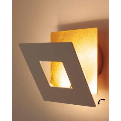 DALIA APPLIQUE MODERNA LED INTEGRATO IN ALLUMINIO 4 MISURE E 4 FINITURE COLORE CON INSERTO ORIENTABILE Mantra - Cristalensi Shop