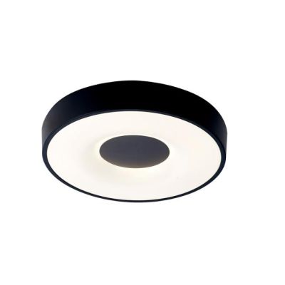 COIN PLAFONIERA IN METALLO 3 MISURE LED INTEGRATO DIMMERABILE TELECOMANDO INCLUSO 4 COLORI MODERNA Mantra - Cristalensi Shop Onl
