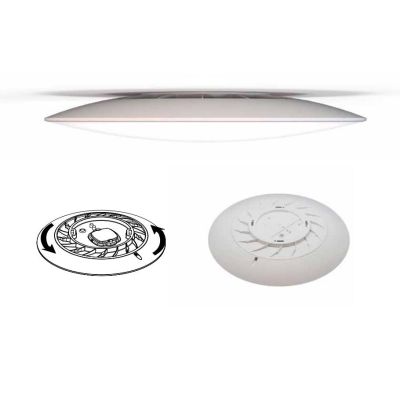 SLIM PLAFONIERA ULTRASOTTILE IN ACRILICO BIANCO 3 MISURE CON LED INTEGRATO LUCE 3000K,4000K O 5000K MODERNA Mantra - Cristalensi