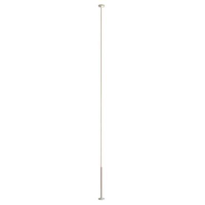 VERTICAL PIANTANA VERTICALE SOFFITTO-SOSPENSIONE CM 230-260 BIANCA O NERA LED 36W LUCE 3000K DIMMERABILE Mantra - Cristalensi Sh