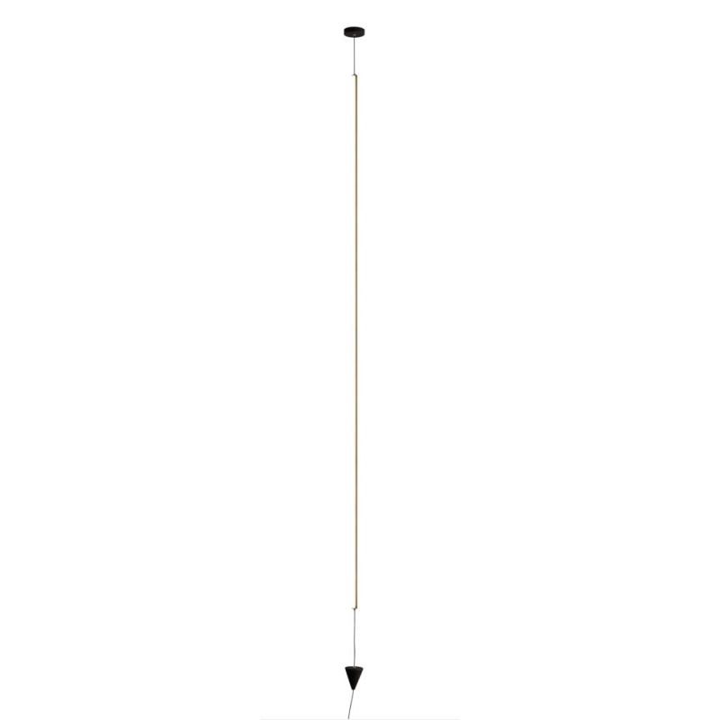 VERTICAL LAMPADA DA TERRA O SOSPENSIONE VERTICALE BIANCA O NERA LED 36W LUCE 3000K DIMMERABILE Mantra - Cristalensi Shop Online
