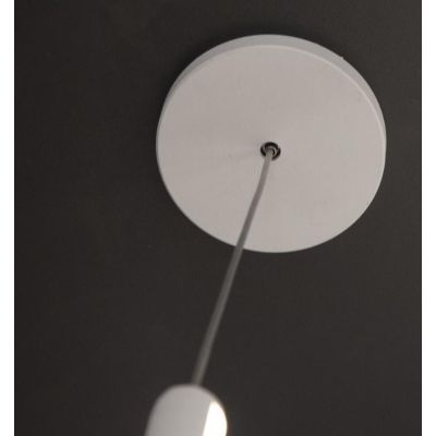 VERTICAL LAMPADA DA TERRA O SOSPENSIONE VERTICALE BIANCA O NERA LED 36W LUCE 3000K DIMMERABILE Mantra - Cristalensi Shop Online