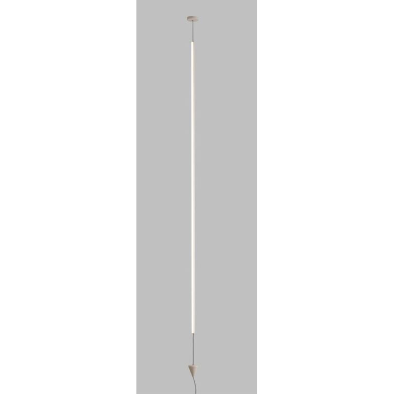 VERTICAL LAMPADA DA TERRA O SOSPENSIONE VERTICALE BIANCA O NERA LED 36W LUCE 3000K DIMMERABILE Mantra - Cristalensi Shop Online
