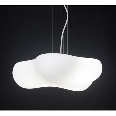 EOS SOSPENSIONE PER CAMERETTE DEI BIMBI A FORMA DI NUVOLA BIANCA LAMPADINA ATTACCO E27 MODERNA Mantra - Cristalensi Shop Online