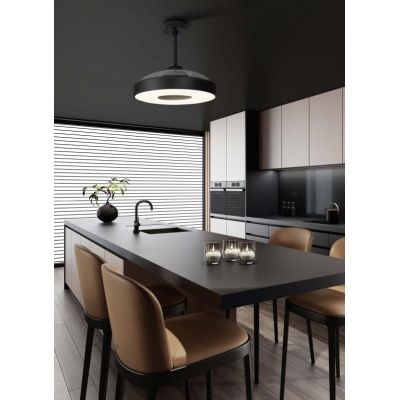 COIN MINI VENTILATORE CON PALE A SCOMPARSA LED 45W DIMMERABILE 3 COLORI TELECOMANDO INCLUSO Mantra - Cristalensi Shop Online