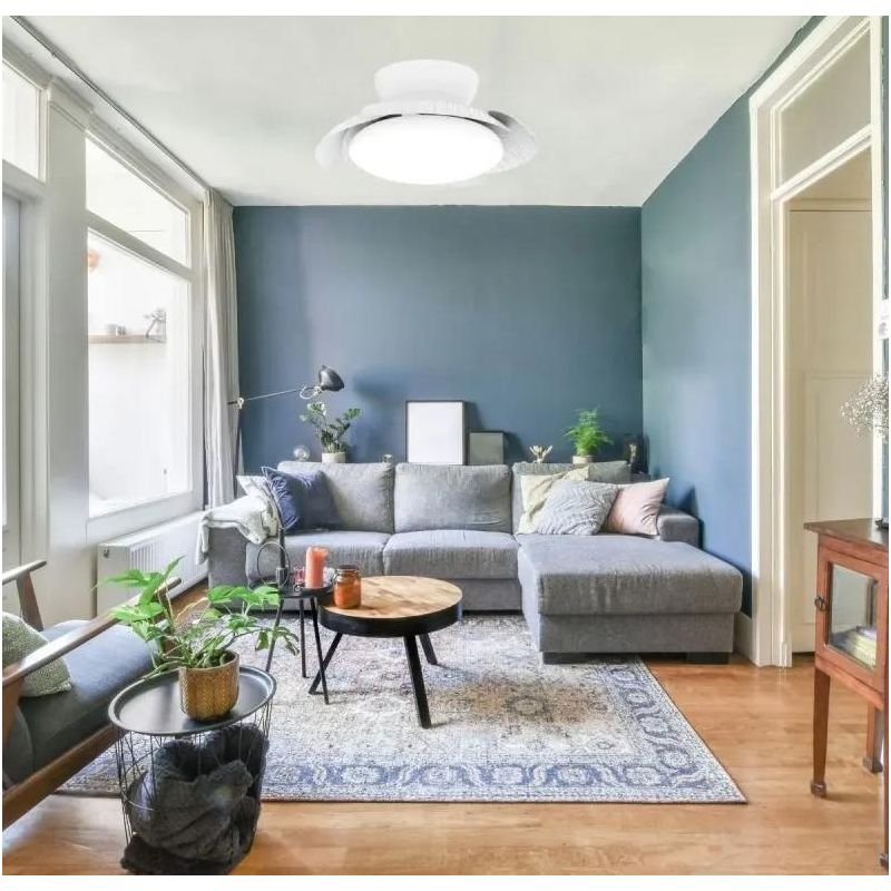 ALOHA VENTILATORE CON PALE A SCOMPARSA LED 45W DIMMERABILE 2 COLORI TELECOMANDO INCLUSO Mantra - Cristalensi Shop Online