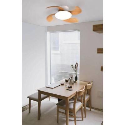 ALOHA VENTILATORE CON PALE A SCOMPARSA LED 45W DIMMERABILE 2 COLORI TELECOMANDO INCLUSO Mantra - Cristalensi Shop Online