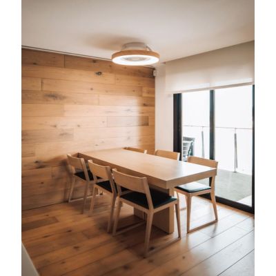 TIBET VENTILATORE MODERNO IN METALLO LED 70W DIMMERABILE 4 FINITURE COLORE TELECOMANDO INCLUSO Mantra - Cristalensi Shop Online