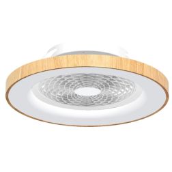 TIBET VENTILATORE MODERNO IN METALLO LED 70W DIMMERABILE 4 FINITURE COLORE TELECOMANDO INCLUSO Mantra - Cristalensi Shop Online