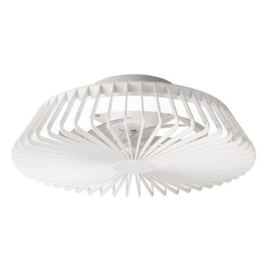 HIMALAYA VENTILATORE MODERNO IN METALLO LED 70W DIMMERABILE 4 FINITURE COLORE TELECOMANDO INCLUSO Mantra - Cristalensi Shop Onli