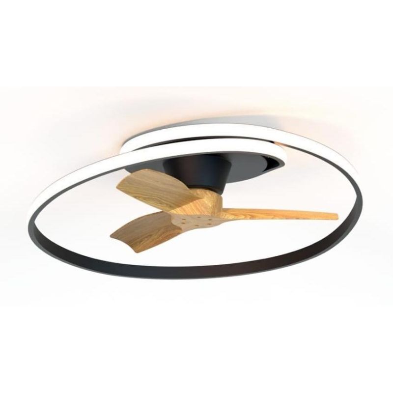 OCEAN VENTILATORE MODERNO LED 60W DIMMERABILE BIANCO O NERO CON TELECOMANDO INCLUSO Mantra - Cristalensi Shop Online