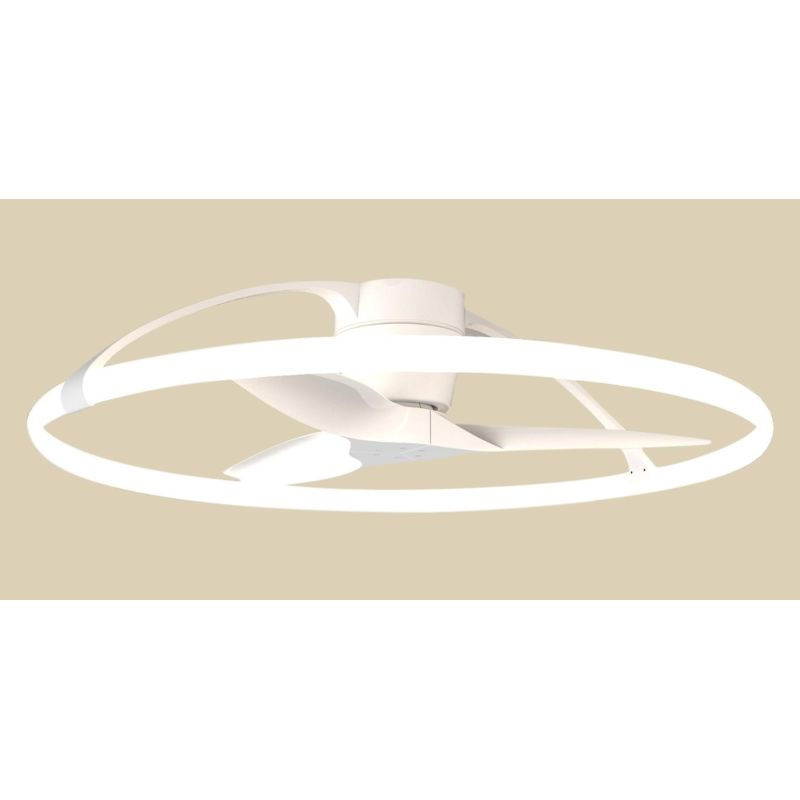 NEPAL VENTILATORE MODERNO 4 COLORI LED 75W DIMMERABILE DIAMETRO CM 105 CON TELECOMANDO INCLUSO Mantra - Cristalensi Shop Online