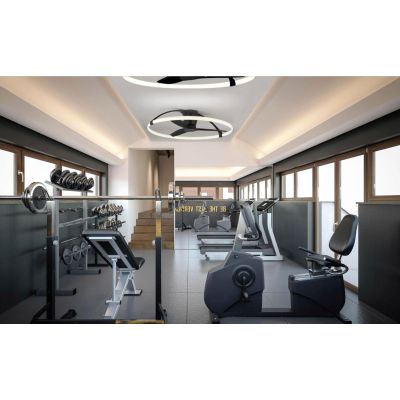 NEPAL VENTILATORE MODERNO 4 COLORI LED 75W DIMMERABILE DIAMETRO CM 105 CON TELECOMANDO INCLUSO Mantra - Cristalensi Shop Online