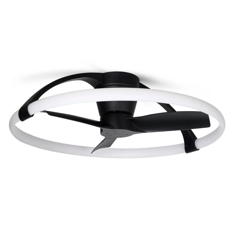 NEPAL MINI VENTILATORE MODERNO 3 COLORI LED 55W DIMMERABILE DIAMETRO CM 75 CON TELECOMANDO INCLUSO Mantra - Cristalensi Shop Onl