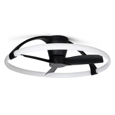 NEPAL MINI VENTILATORE MODERNO 3 COLORI LED 55W DIMMERABILE DIAMETRO CM 75 CON TELECOMANDO INCLUSO Mantra - Cristalensi Shop Onl