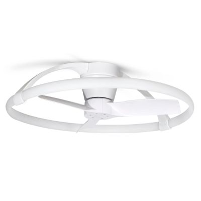 NEPAL MINI VENTILATORE MODERNO 3 COLORI LED 55W DIMMERABILE DIAMETRO CM 75 CON TELECOMANDO INCLUSO Mantra - Cristalensi Shop Onl