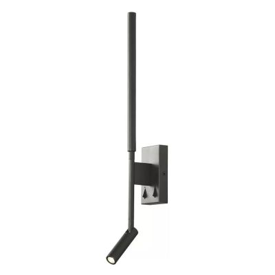 TORCH APPLIQUE LINEARE A 2 LUCI IN METALLO NERO O BIANCO LED 9W LUCE 3000K ORIENTABILE MODERNA Mantra - Cristalensi Shop Online