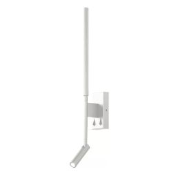TORCH APPLIQUE LINEARE A 2 LUCI IN METALLO NERO O BIANCO LED 9W LUCE 3000K ORIENTABILE MODERNA Mantra - Cristalensi Shop Online 2