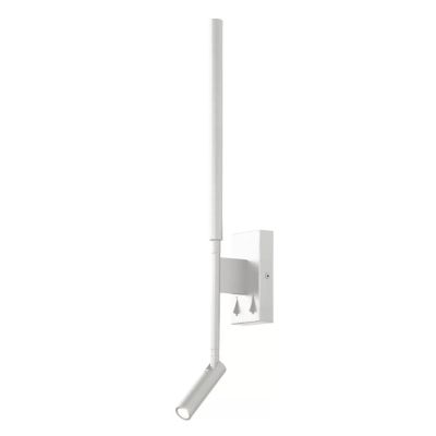 TORCH APPLIQUE LINEARE A 2 LUCI IN METALLO NERO O BIANCO LED 9W LUCE 3000K ORIENTABILE MODERNA Mantra - Cristalensi Shop Online