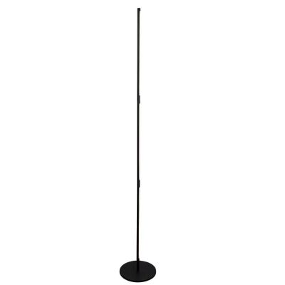 TORCH PIANTANA LINEARE MODERNA IN METALLO NERO O BIANCO LED 25W LUCE 3000K CON STELO ORIENTABILE Mantra - Cristalensi Shop Onlin
