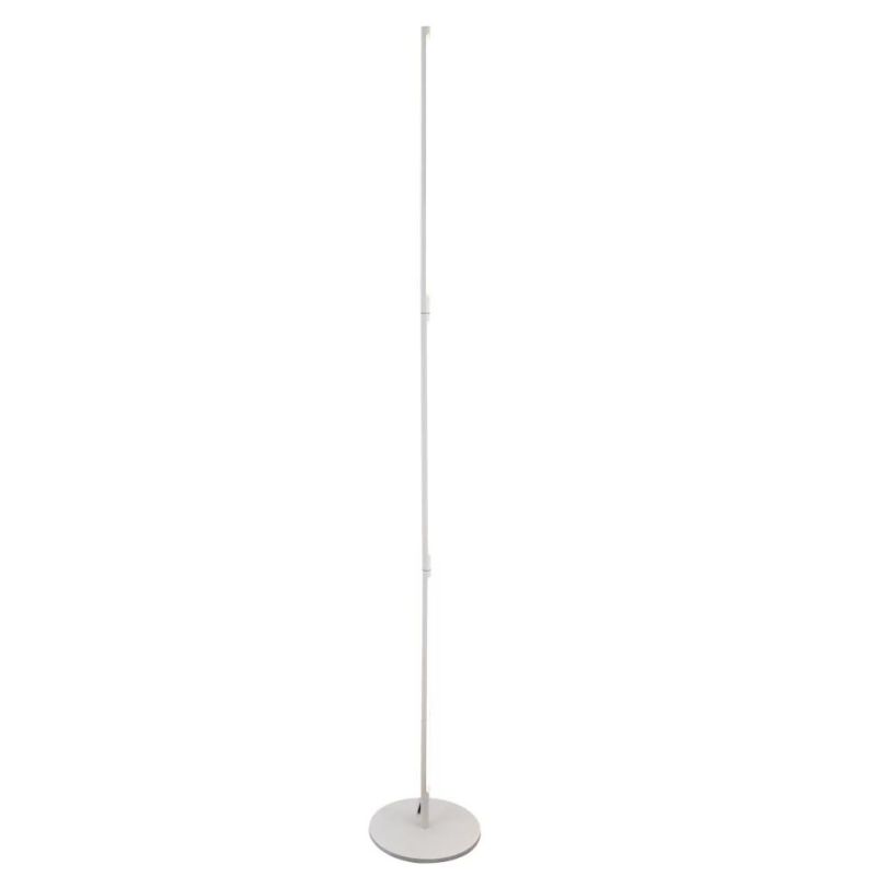 TORCH PIANTANA LINEARE MODERNA IN METALLO NERO O BIANCO LED 25W LUCE 3000K CON STELO ORIENTABILE Mantra - Cristalensi Shop Onlin
